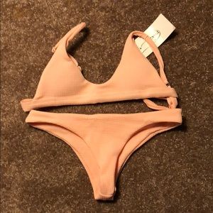 Zaful Pink bathing suit